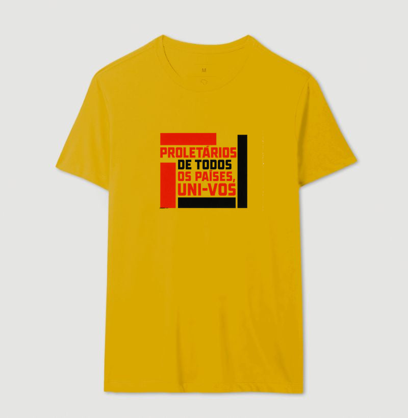 Camiseta Basica - Proletários de Todos os Países - Collection 00R