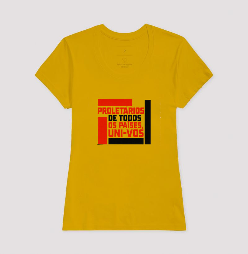 Camiseta Basica - Proletários de Todos os Países - Collection 00R