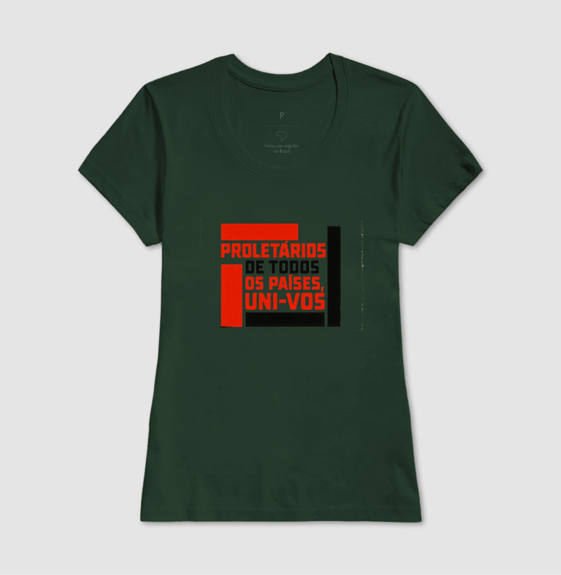 Camiseta Basica - Proletários de Todos os Países - Collection 00R