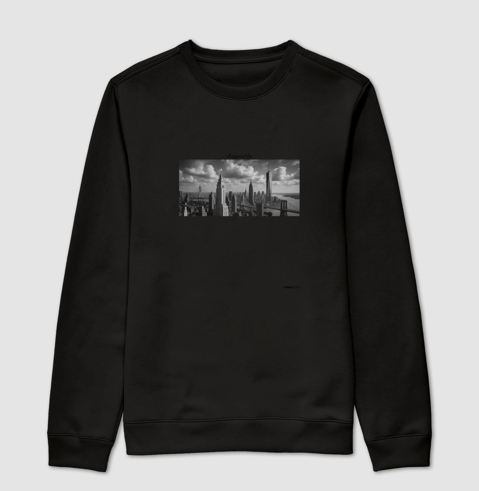 Moletom Crewneck - Designed By - Collection 001