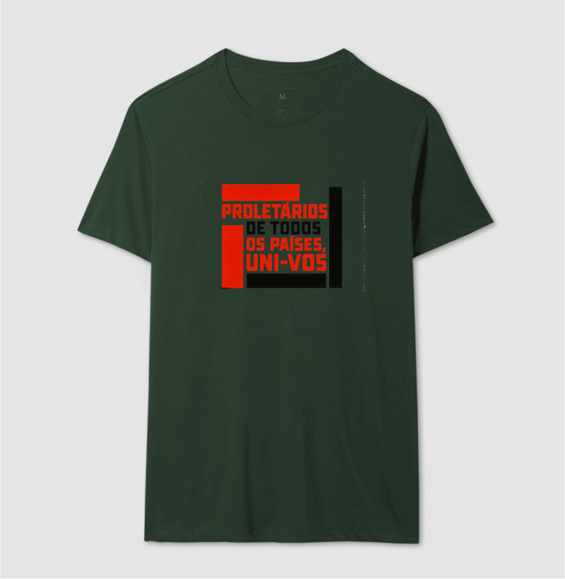 Camiseta Basica - Proletários de Todos os Países - Collection 00R
