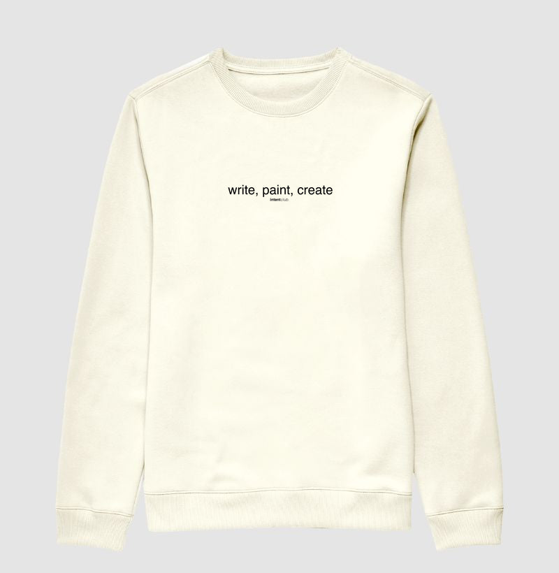 write, paint, create