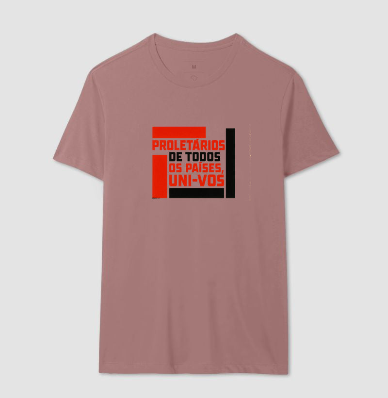 Camiseta Basica - Proletários de Todos os Países - Collection 00R